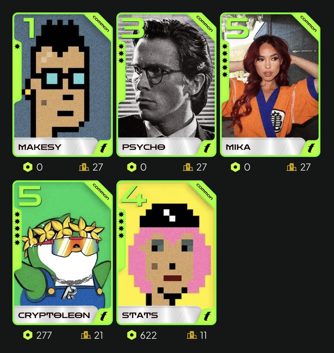 punk9059's tweet photo. Went on the @fantasy_top_ show this weekend and finally figured out how to create a deck, after more than a year of not playing, with much help from @thecarpenter and @Khallid4397.

Bronze and Elite decks below.  Need to sell some of my common cards and buy a rare or two.

Fantasy people, what do you think?