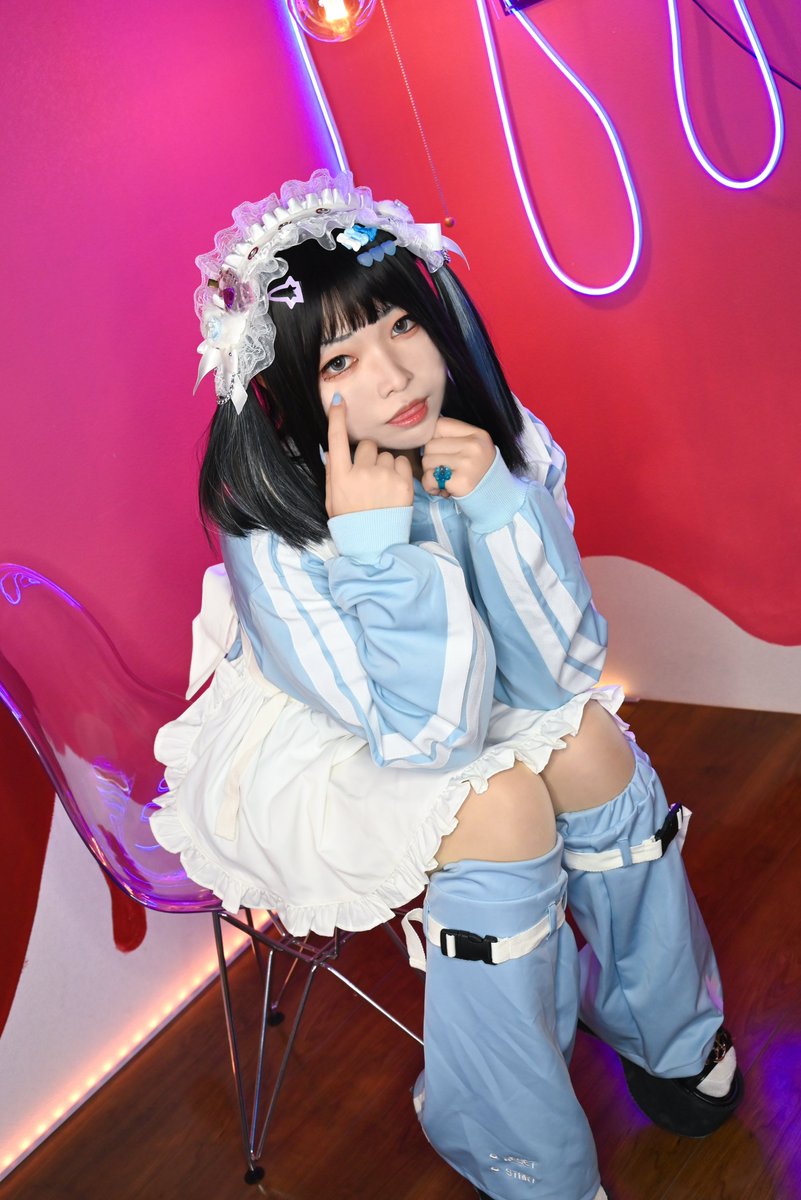 ⚠︎cosplay⚠︎

創作 ジャージメイド

　　　　　　　　　　 - ̗̀꒰ঌ🩵໒꒱ ̖́-

📸：<a href="/osi_satueisitai/">ゆか📸　年内予定✖️</a> 
Studio：<a href="/studioassort/">スタジオアソート｜ネオンポップかわいい👾</a>