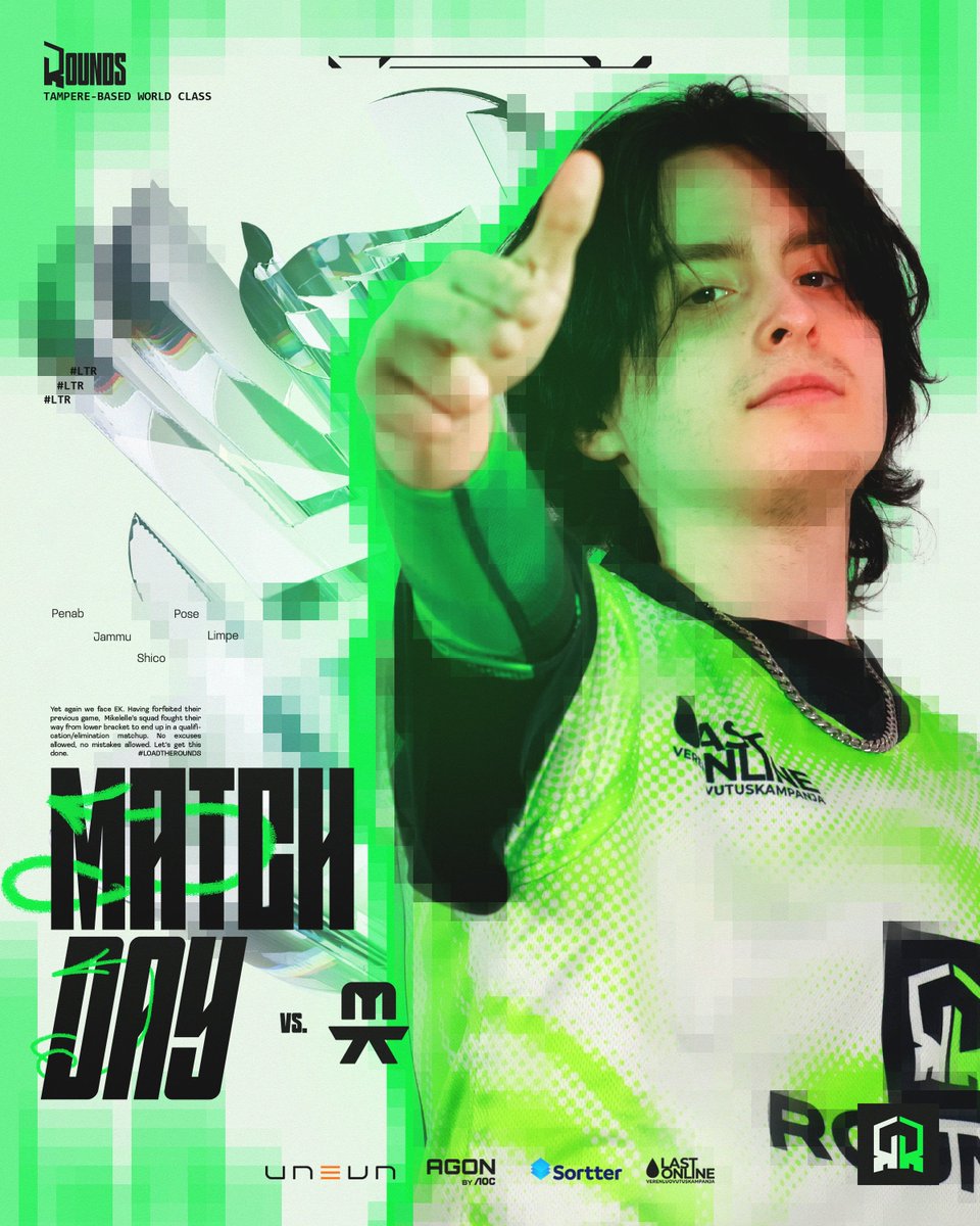 ROUNDS (@roundsgg) on Twitter photo We trolled for a bit.
Locking in.
vs. <a href="/eliteklangg/">Elite Klan</a>
20:00EEST
The game will be streamed:
twitch.tv/esportsfinland
#LOADTHEROUNDS We trolled for a bit.
Locking in.
vs. <a href="/eliteklangg/">Elite Klan</a>
20:00EEST
The game will be streamed:
twitch.tv/esportsfinland
#LOADTHEROUNDS