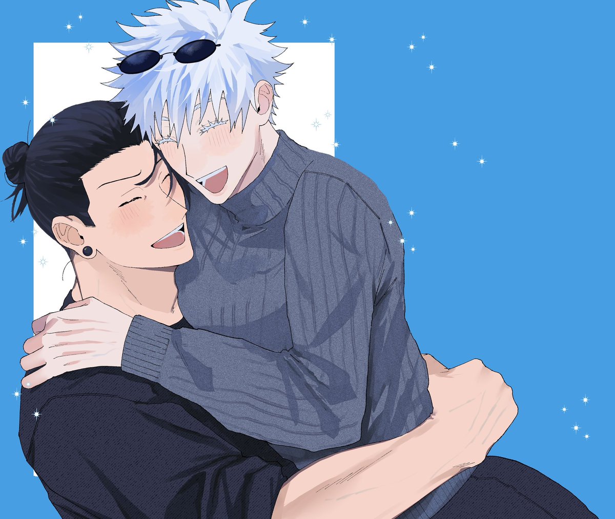 暫定表紙の絵💙夏五💙