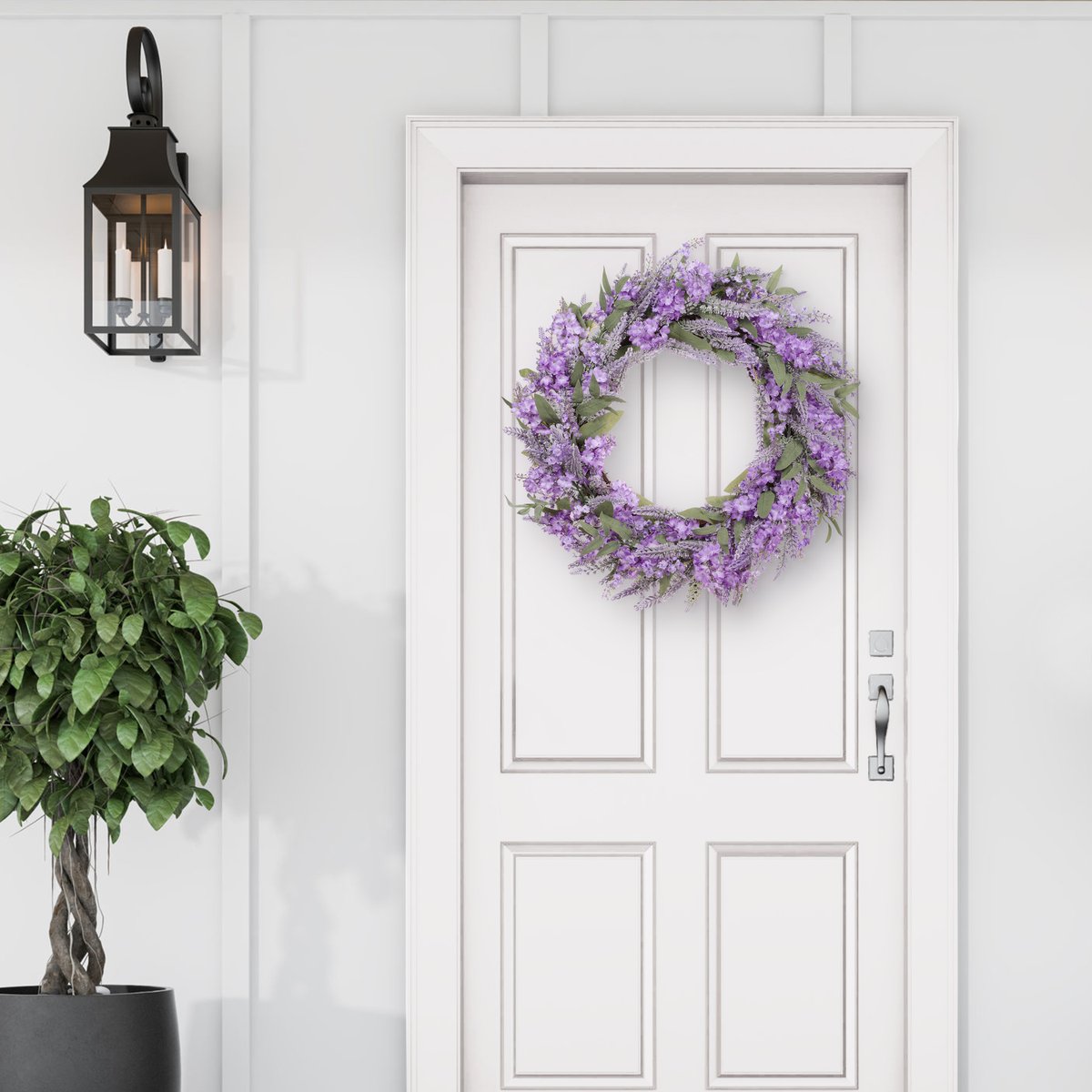 PuleoIntl's tweet photo. 30" Artificial Lavender Floral Spring Wreath with Green Leaves
.
🤟How to Buy?
👉🏻 Shop : https://t.co/sIC7dPbGWF
👉🏻 Assured Quality! ✔
.
#Wreath #Artificialwreath #Floralwreath #springwreath #doorwreath #puleointernational https://t.co/uXMPP7hM0G