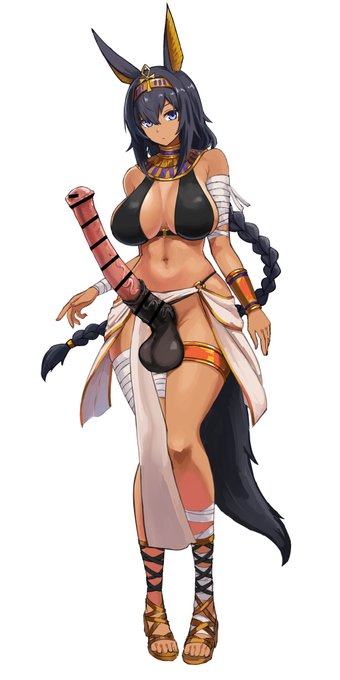 ふたなり差分
なっがい馬チンポ生やしてる 