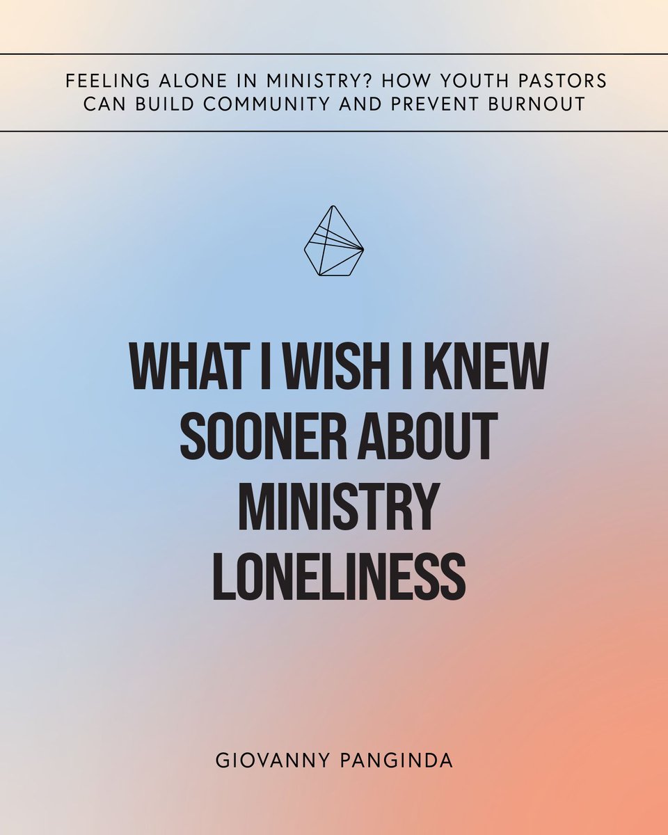 What I wish I knew sooner about ministry loneliness:
– You’ll feel alone in full rooms
– Rest is holy, not lazy
– You’re more than your productivity
This one’s for the youth pastors carrying more than anyone sees: bit.ly/4ktlWk7
#YouthPastor #MinistryLife #ChurchLeaders