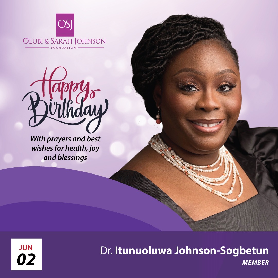 Olubi & Sarah Johnson Foundation tweet media