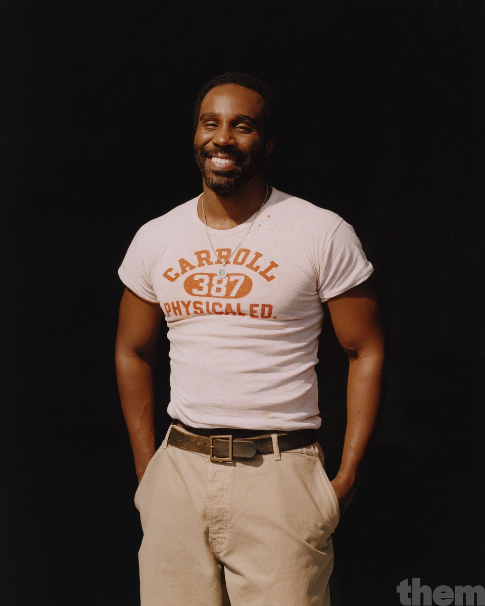 yosoymichael's tweet image. For @them Pride cover story #2, I went long on @TramellTillman’s ascent from shy kid to bona fide celebrity. The #Severance standout talked about southern racism, navigating Hollywood as a gay Black man, monogamy, Met Gala, #MissionImpossible, and more. them.us/story/tramell-…