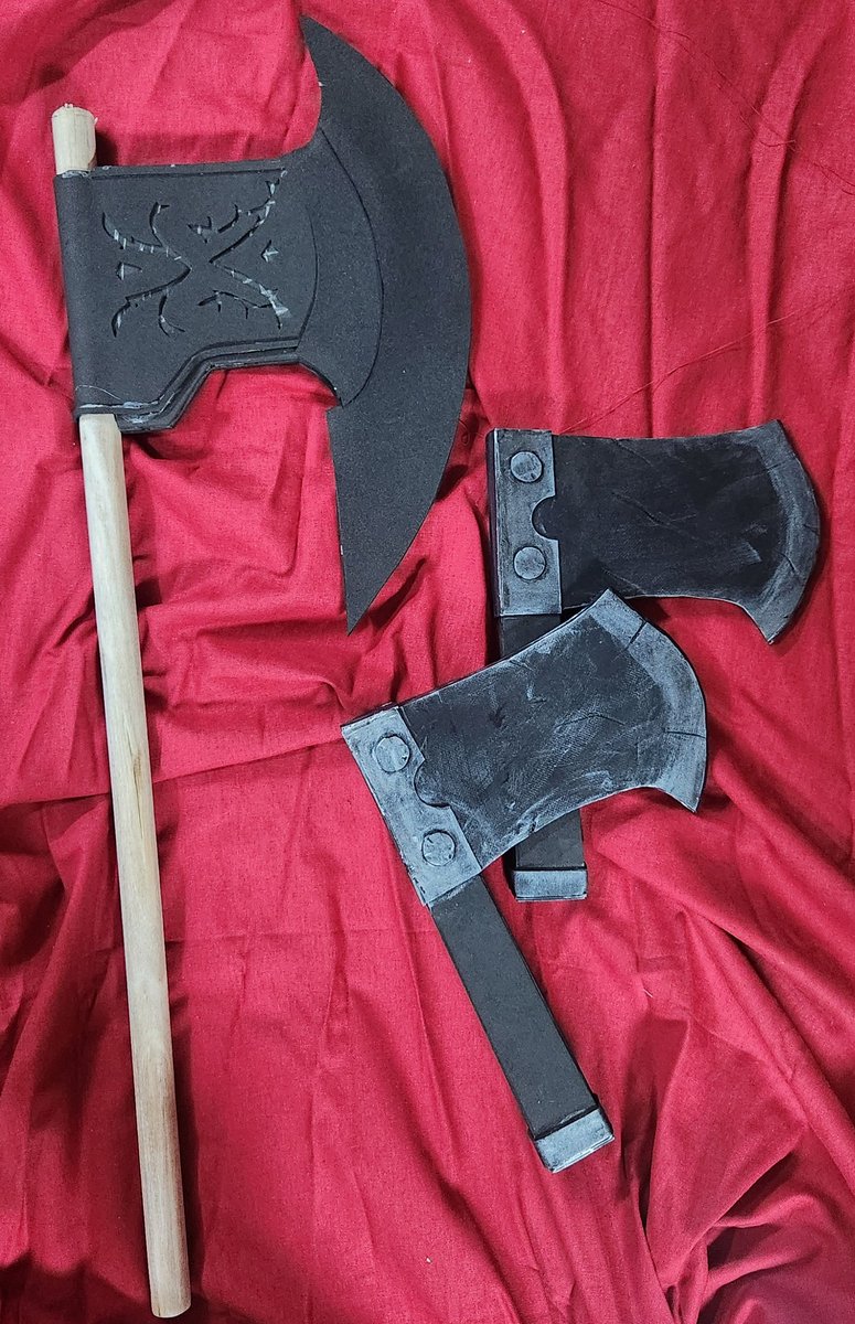 나 도끼 세개있다!
짱이지?!