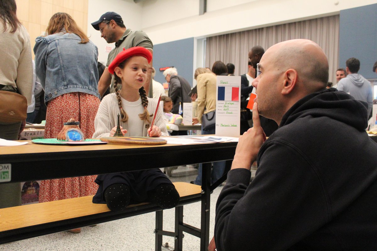 BMPRSS Second graders travelled around the world without leaving their school! Students researched a country of interest and during a special assembly, shared what they had learned with family and friends!