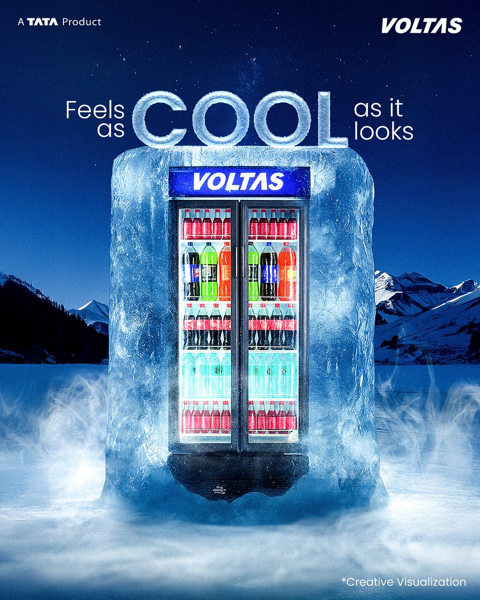 Cool is an understatement 🧊😎❄️

#Ice #Chill #Cold #VisiCoolers #Cool #Voltas