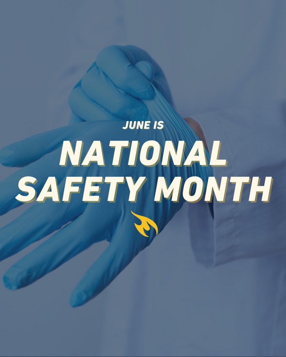 Celebrating #NationalSafetyMonth by showing appreciation for the healthcare heroes who go above and beyond to keep us safe and healthy. 💛💉
