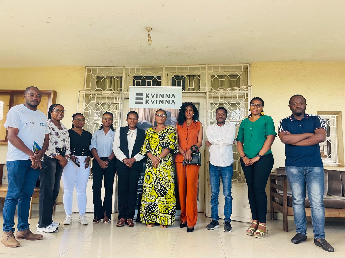 Kvinna till Kvinna International (@kvinnakvinnaint) on Twitter photo As part of the Wasichana na Amani project, funded by us & the <a href="/UNPeacebuilding/">United Nations Peacebuilding</a>, we organised an M&E workshop for young women’s rights organis. in #DRCongo.
🙌🏽Proud to support young women leaders 💪🏽as they build more accountable, effective, & impactful peacebuilding initiatives. As part of the Wasichana na Amani project, funded by us & the <a href="/UNPeacebuilding/">United Nations Peacebuilding</a>, we organised an M&E workshop for young women’s rights organis. in #DRCongo.
🙌🏽Proud to support young women leaders 💪🏽as they build more accountable, effective, & impactful peacebuilding initiatives.