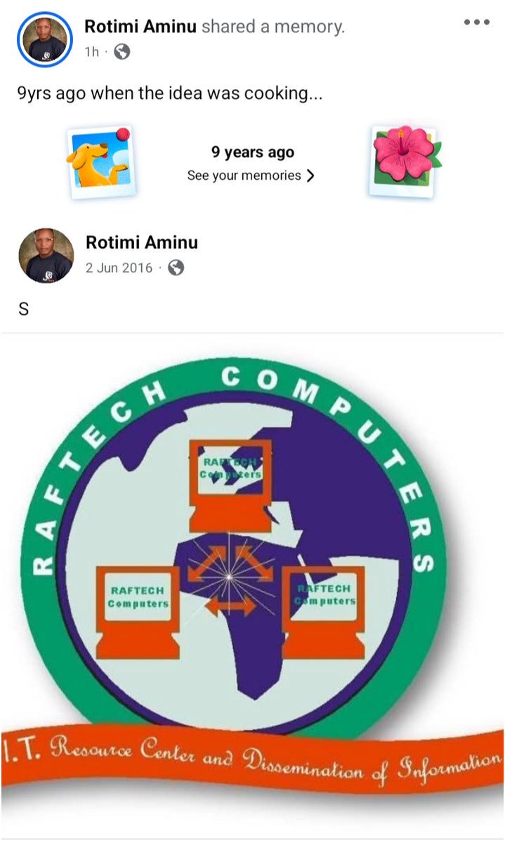 RotimiOfRaftech's tweet image. The vision for #RafTech and my commitment to RafTech as a fintech company isn&apos;t a recent development; it&apos;s a journey I&apos;ve been passionately cultivating for over a decade. I was actively working on this concept 9 years ago. Now, this deep-rooted commitment now culminates and after…