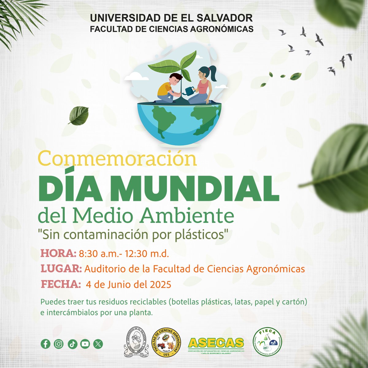 Facultad de Ciencias Agronómicas - UES tweet media