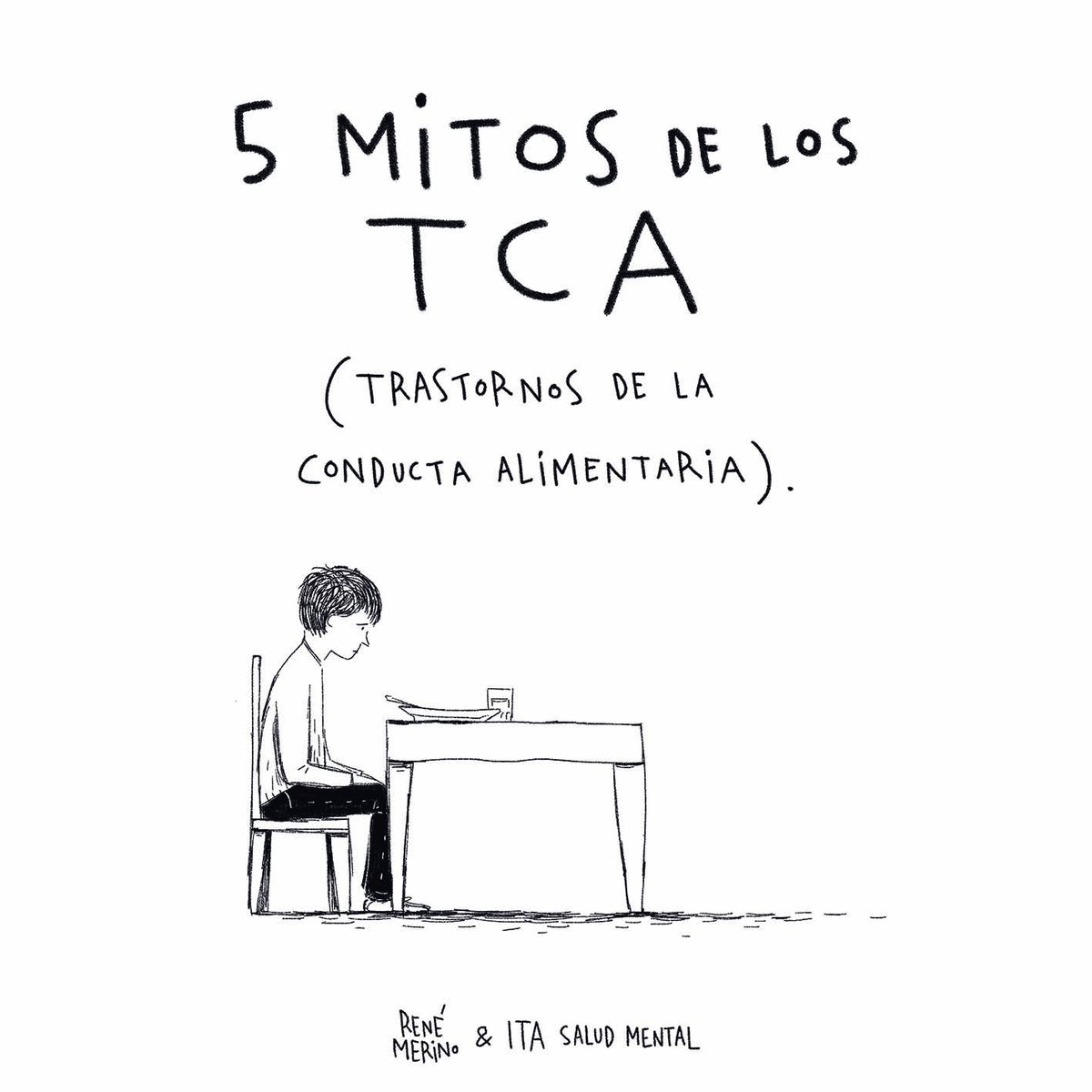 rene_estamal's tweet photo. Hoy es el Día Mundial de Acción de los Trastornos de la Conducta Alimentaria y os traigo este hilo junto a @Itasaludmental para ayudar a desmentir todos los mitos que existen en torno a los TCA. #stopTCA #realidadTCA #mitosTCA #Porunamiradareal #saludmental https://t.co/yMbnArO4b1