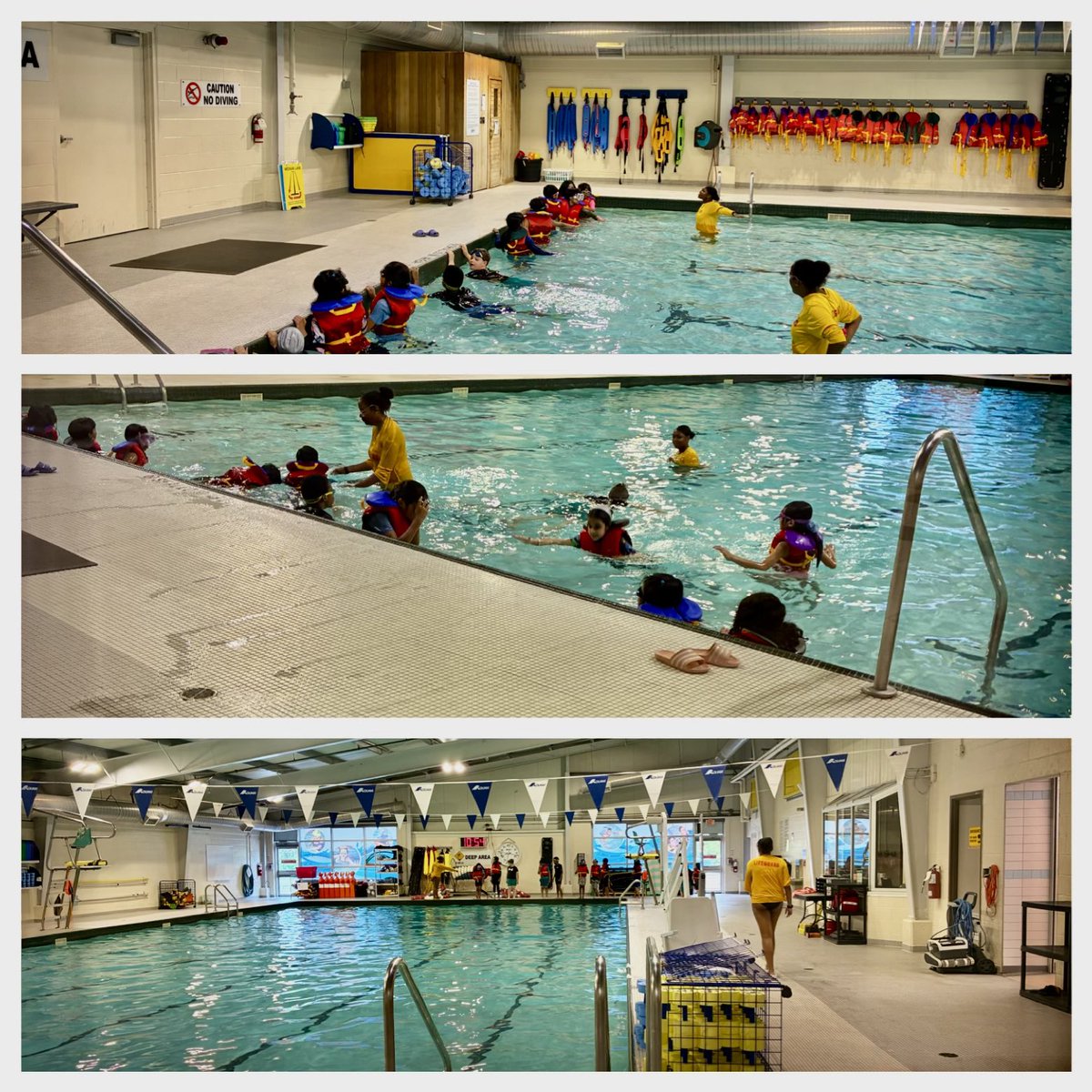 Our Grade 3s made a splash today walking to Earnscliffe Rec Centre for their Swim to Survive program! They came, they swam, they soaked—mission accomplished! 💦🩱 #SwimToSurvive #Grade3Adventures
