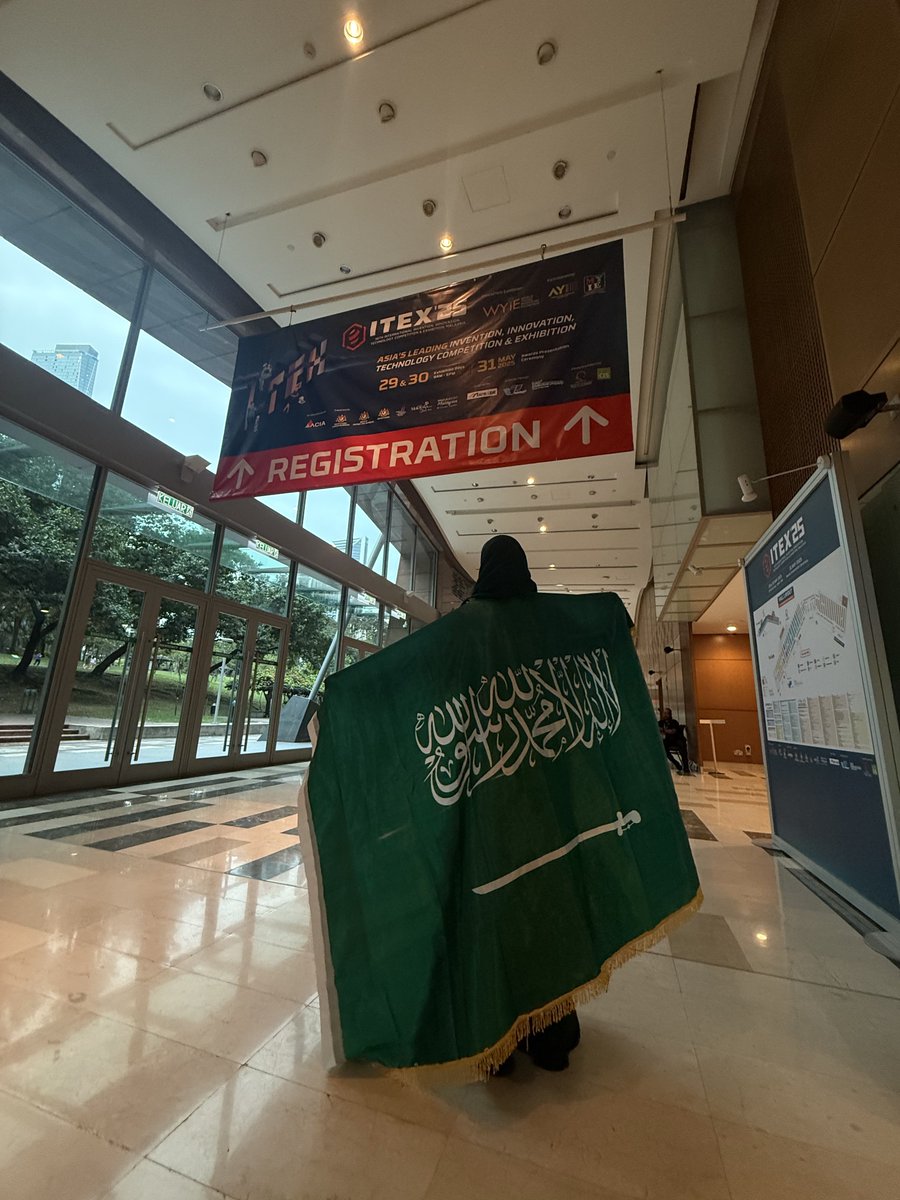 shahadojay's tweet image. من قلب #ITEX25 ... حققنا الذهب!🥇
السعودي طموحه عنان السماء وإنجازاتنا تتحدث عنا.

بحمدالله، ميدالية ذهبية في منافسة عالمية في مجال الطاقة والاستدامة.
فخوره بتمثيل المملكة العربية السعودية ورفع رايتها في هذا المحفل العالمي 🌏🇸🇦
#ITEX2025 
#ايتكس2025