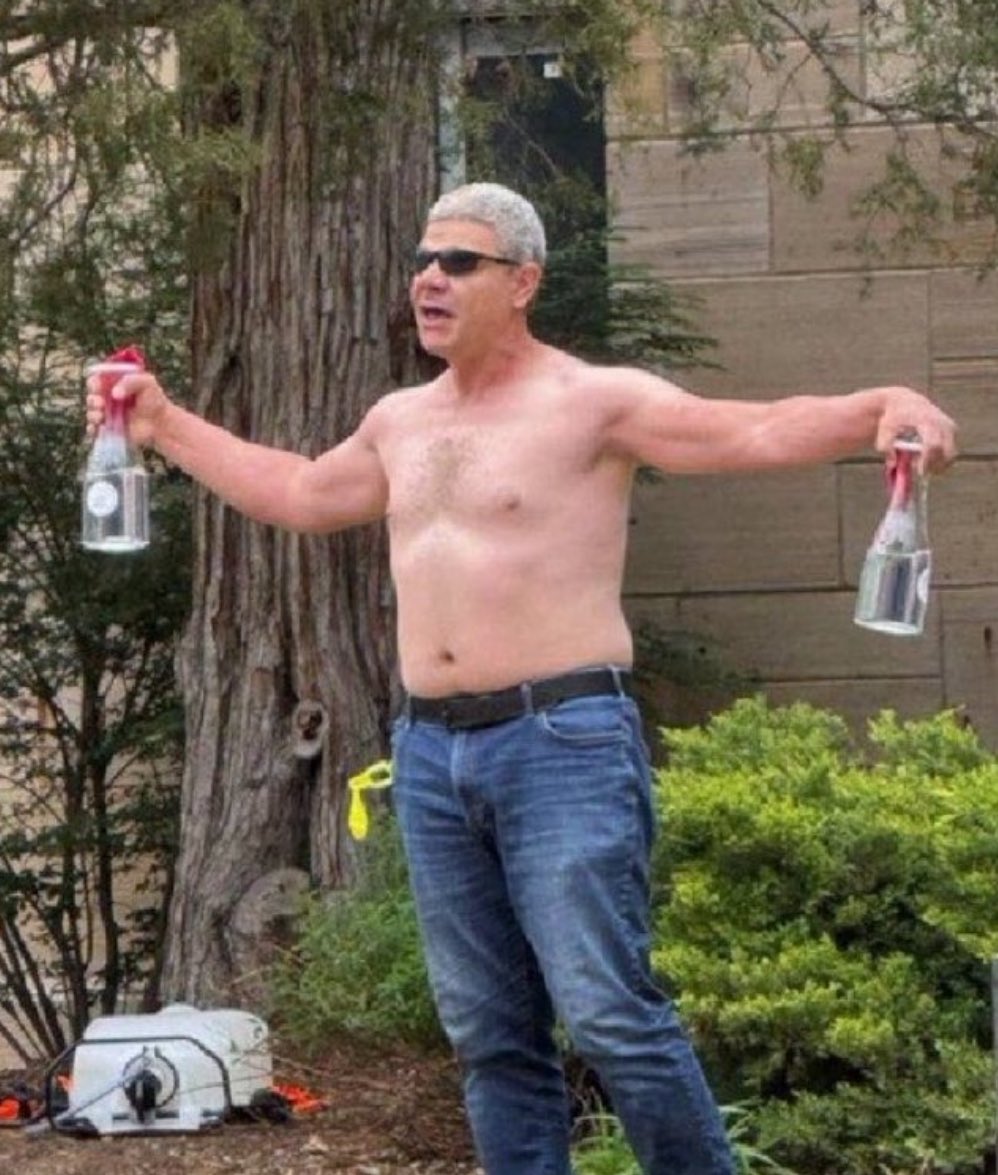 Whose idea was it to cast Ron Perlman from TEMU to play the shirtless, molotov cocktail slinging Muslim man? 

Fire the casting director of this psyop!