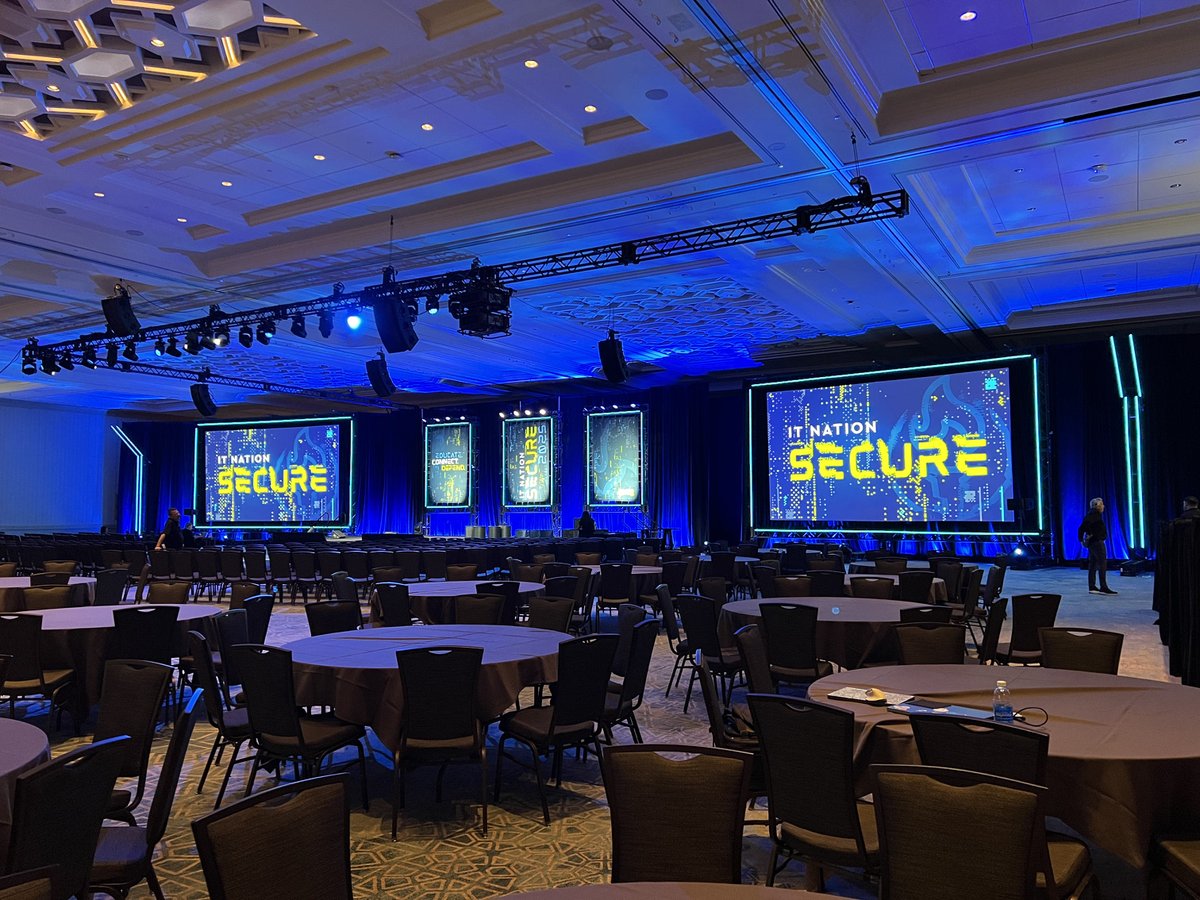 We’ve officially landed at IT Nation Secure 2025! 👏

The space is set, the conversations are starting, and the community is coming together to level up security, together.

Let’s make these next few days unforgettable 🙌

#ITN25 #MSP #Cybersecurity #MSSP