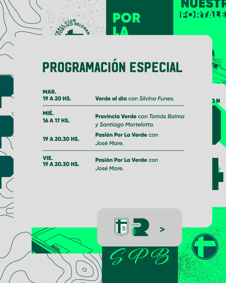 RADIO • En junio, nueva programación. Nuevos programas, más horas en vivo. Sintonizá FM 96.5, nuestro dial. 

#ElAlmaPorLosColores