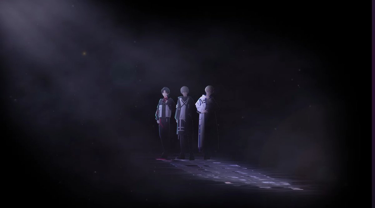 runanuki's tweet image. 動画拝見しました！！！！！
皆さんとっても素敵な歌声！！！！
初配信も楽しみです！！！！
LINKS推します🤝🤝

MVの黒闇の中に3人が立ってて光が
さしてるとってもかっこいいシーンです！！！！！✨✨
#LINKS #1pic #アイドルプリンス