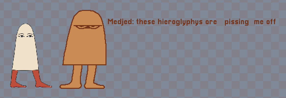 RicoSpriteArt's tweet photo. concept art of medjed https://t.co/2Tbws7rYX0