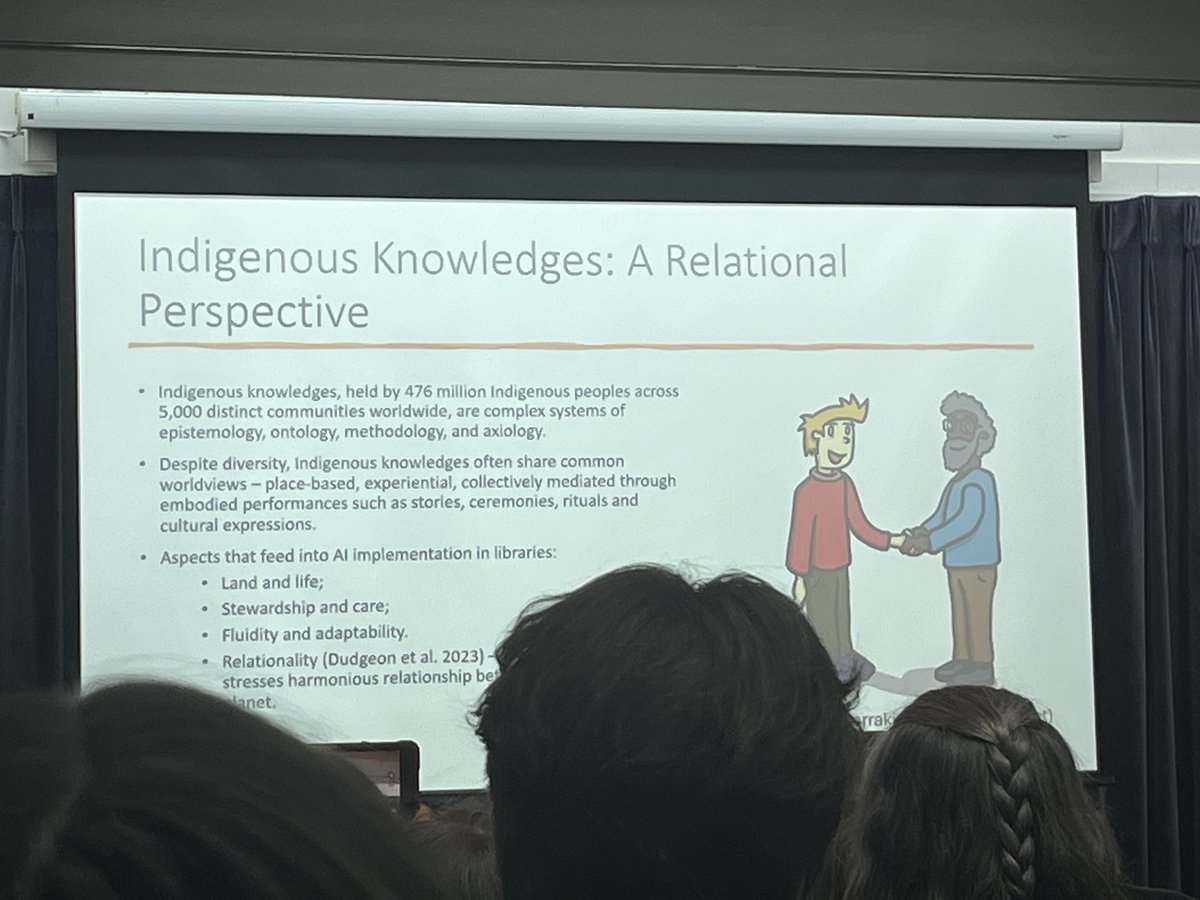 saoghal_beag's tweet photo. Something uncanny about sitting in a library conference in Scotland listening to someone speak about Australian Indigenous archives. Really interested to see if they connect with Gaelic eg institutions are facilitators, not owners #CILIPS #libraries #Gaelic https://t.co/7kUV7f0ada