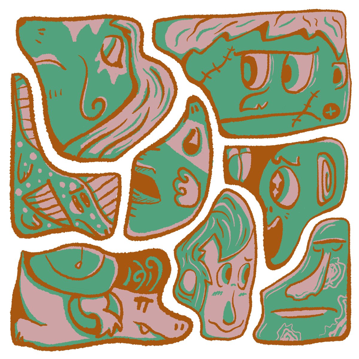Larainedrop's tweet photo. Here’s part 3 of TriAnything for May but with only one color palette per image
#TriAnythingART #TriAnything #art #artchallenge #challenge #3colors #colorpalette #colors #procreate #digitalart #Doodles #Doodle https://t.co/rVmCAUkN6f