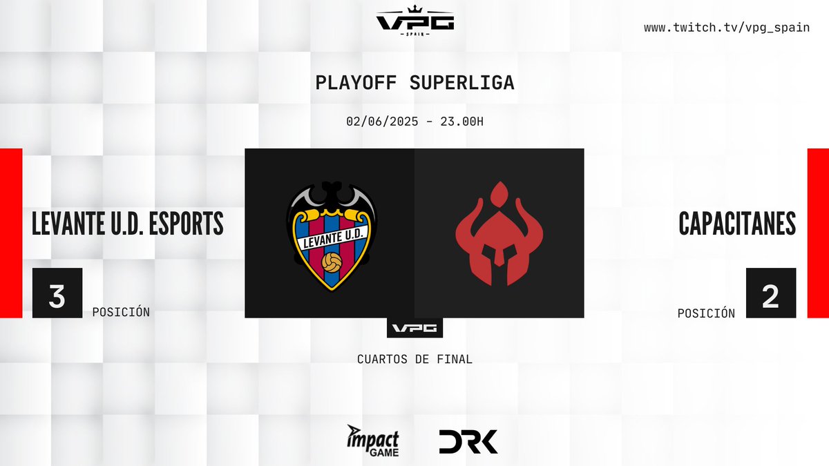 Virtual Pro Gaming Espaรฑa (@vpg_spain) on Twitter photo โ๐๐ธโ๐๐๐ ๐ป๐ผ ๐ฝ๐โ๐ธ๐ โ๐๐ธ๐๐๐ฝ๐ฝ๐ ๐๐โ๐ผโ๐๐๐พ๐ธ
๐บ <a href="/EsportsLUD/">Levante UD Esports</a> ๐ <a href="/capacitanes/">Capacitanes Club Esports & Gaming</a>
โ๏ธ El conjunto granota que se quiere hacer con una plaza en semifinales antes la gran revelaciรณn de la temporada
โฐ23:00
๐น twitch.tv/vpg_spain
๐๏ธ <a href="/Mati_Bernstein/">Mati Bernstein ๐ค</a> <a href="/RoberEsp/">Roberto Adriรกn</a> โ๐๐ธโ๐๐๐ ๐ป๐ผ ๐ฝ๐โ๐ธ๐ โ๐๐ธ๐๐๐ฝ๐ฝ๐ ๐๐โ๐ผโ๐๐๐พ๐ธ
๐บ <a href="/EsportsLUD/">Levante UD Esports</a> ๐ <a href="/capacitanes/">Capacitanes Club Esports & Gaming</a>
โ๏ธ El conjunto granota que se quiere hacer con una plaza en semifinales antes la gran revelaciรณn de la temporada
โฐ23:00
๐น twitch.tv/vpg_spain
๐๏ธ <a href="/Mati_Bernstein/">Mati Bernstein ๐ค</a> <a href="/RoberEsp/">Roberto Adriรกn</a>