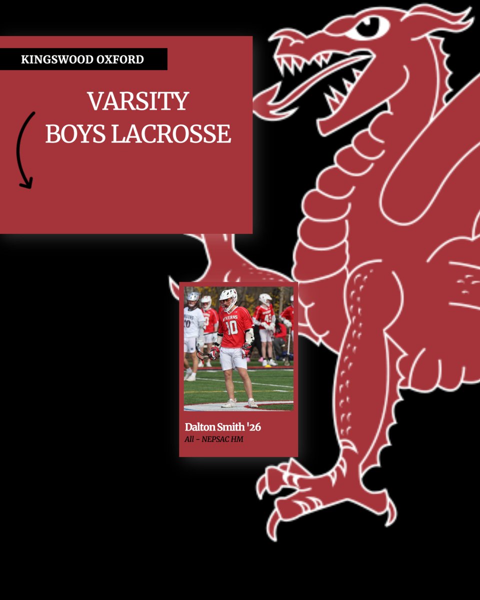 Congratulations to Boys Lacrosse on the following recognition:
Dalton Smith '26: All - NEPSAC HM