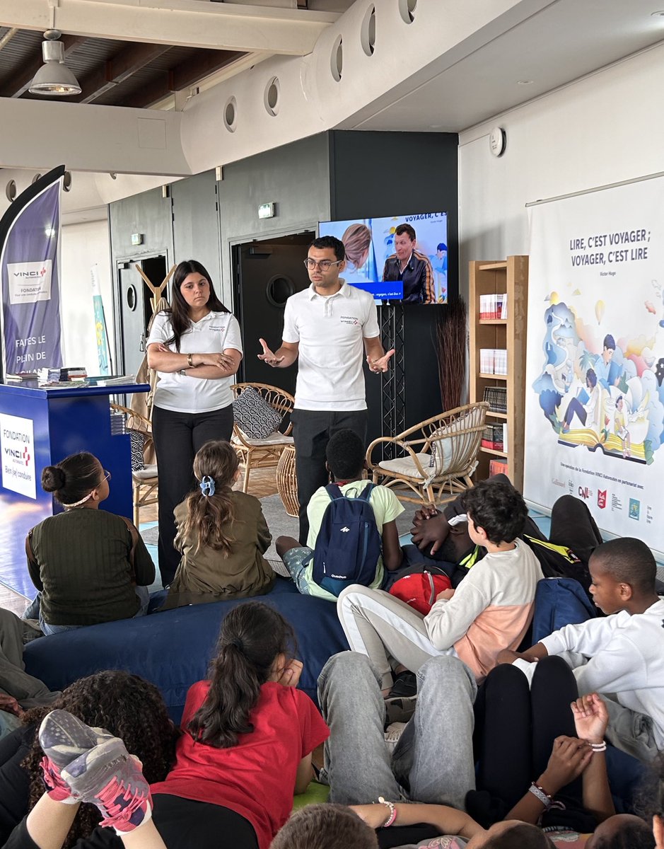 Fondation VINCI Autoroutes (@fondationva) on Twitter photo 📖 La Fondation VINCI Autoroutes était présente au Parc Floral de Vincennes pour le lancement de l’opération « Cet été je lis ».
➡️ Mise en place par le Ministère de la Culture <a href="/MinistereCC/">Ministère de la Culture 🇫🇷</a> et le Ministère de l'Éducation nationale <a href="/education_gouv/">Ministère Éducation nationale</a>, cette opération vise à 📖 La Fondation VINCI Autoroutes était présente au Parc Floral de Vincennes pour le lancement de l’opération « Cet été je lis ».
➡️ Mise en place par le Ministère de la Culture <a href="/MinistereCC/">Ministère de la Culture 🇫🇷</a> et le Ministère de l'Éducation nationale <a href="/education_gouv/">Ministère Éducation nationale</a>, cette opération vise à