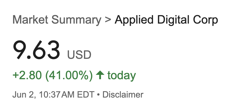 zipcharlie's tweet photo. this one is continuing to age well! $APLD https://t.co/B6z5sXtC8I