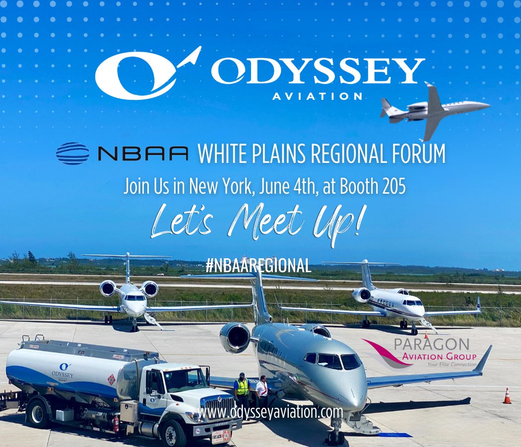 OdysseyBahamas's tweet photo. 😃✈ #OdysseyAviation will be at @NBAA 2025 White Plains Regional Forum, June 4th, Booth #205. ✈
“From touchdown to takeoff, our world-renowned team is by your side” #Customs #Immigration 24/7 #conciergeservice #groundsupport
“The peace of mind is priceless!”👏
#bizav #nbaaforum https://t.co/TsXYX5jNdF