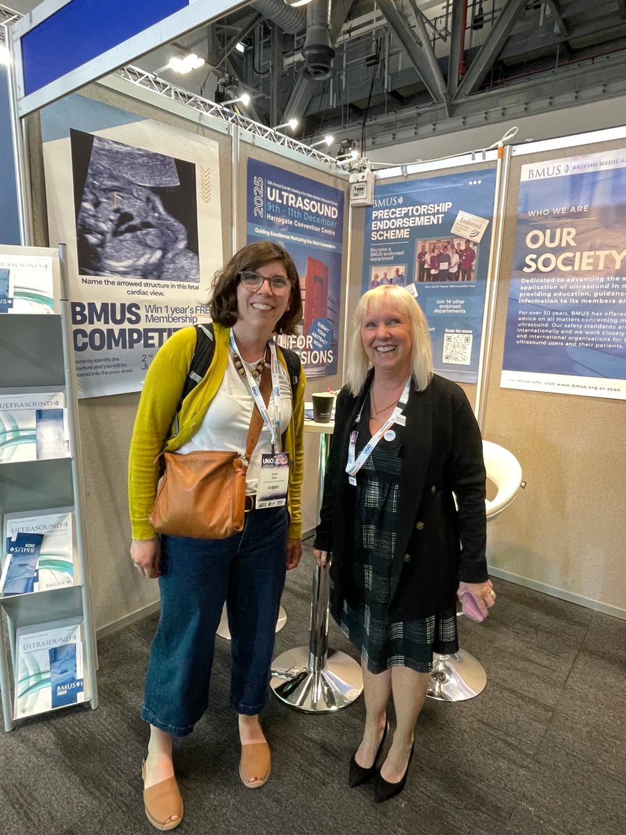 We’re having a great time at #UKIO2025 so far! Loads of fantastic conversations happening as we meet new and old faces! 
Stop by stand B26 to say hi to the team and find out more about what’s happening with #BMUS.

#Ultrasound #MedicalImaging #Sonography #Radiography