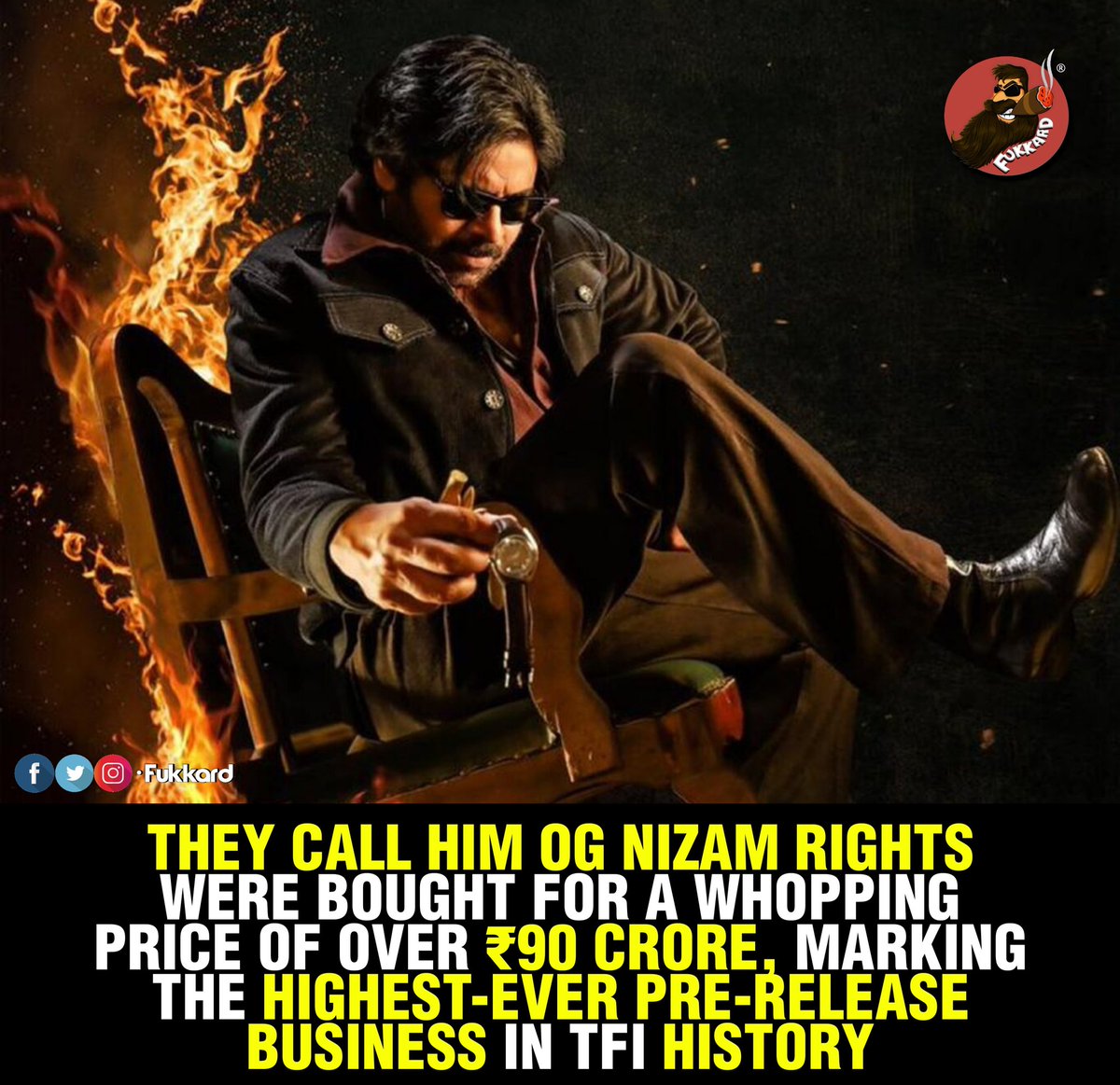 Fukkard's tweet image. #TheyCallHimOG #PawanKalyan