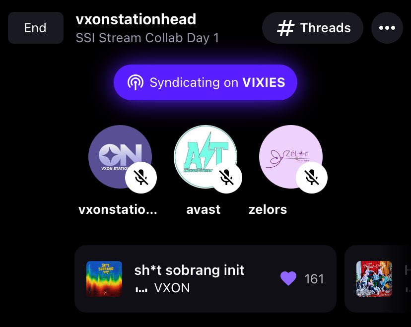 vxonstationhead's tweet photo. We are still streaming! Join us until 11PM!
https://t.co/b8o712VKhx
#VXON @vxonofficial
#VXON_shtsobranginit
#HORI7ON #ZELA https://t.co/BR9ozwEOym