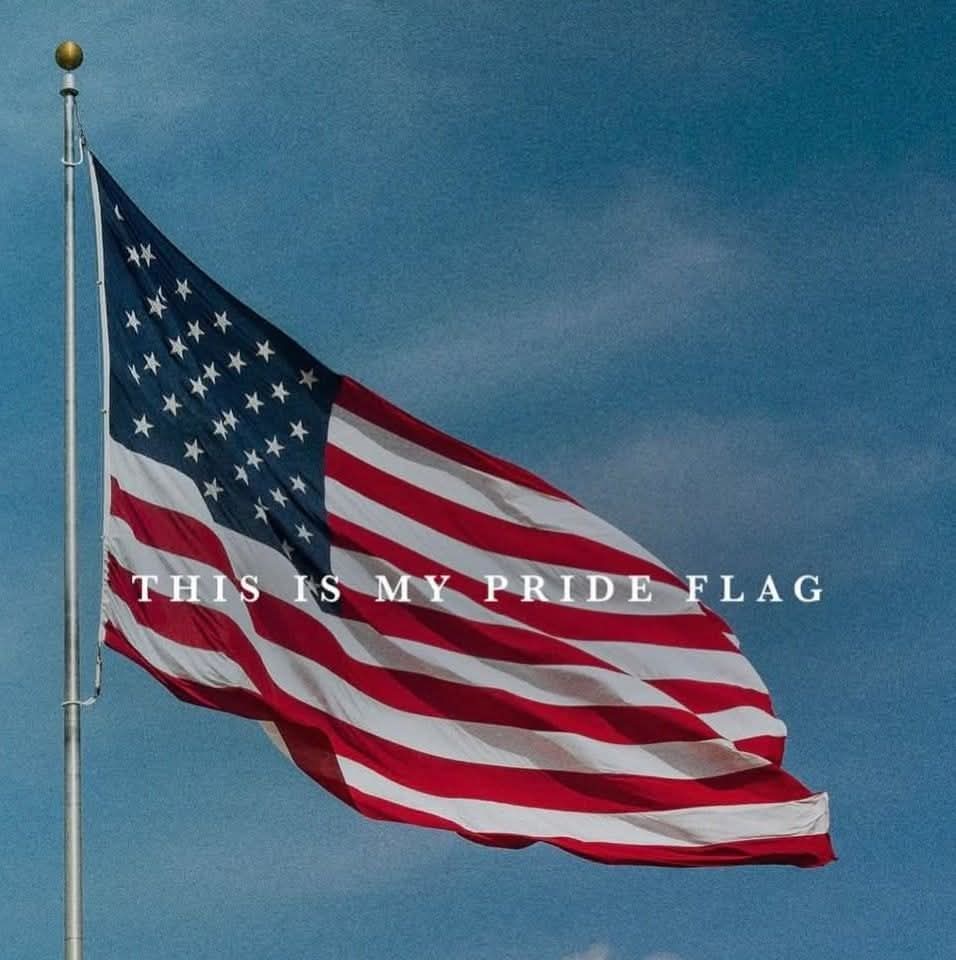 Enough said. #MERICA #MYPRIDEFLAG