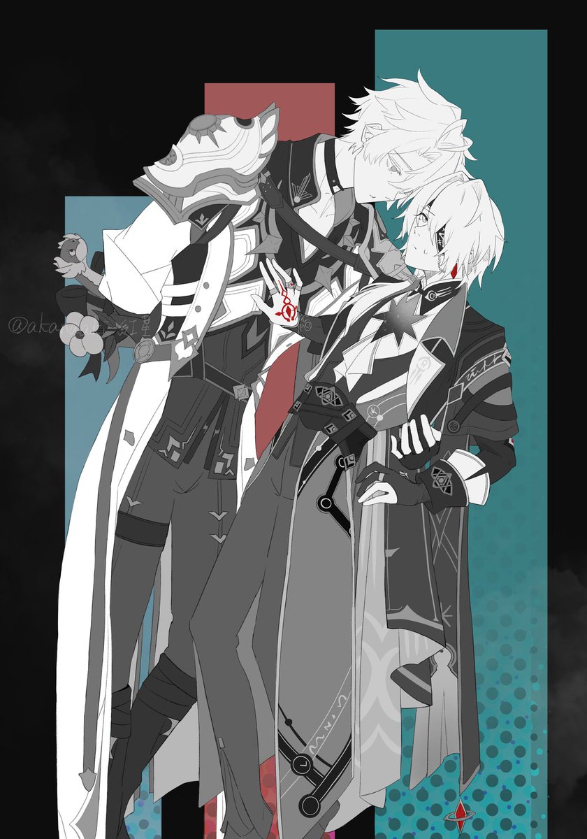 #phainaxa #厄夏 
補個披風，我對不起那刻夏老師🙏