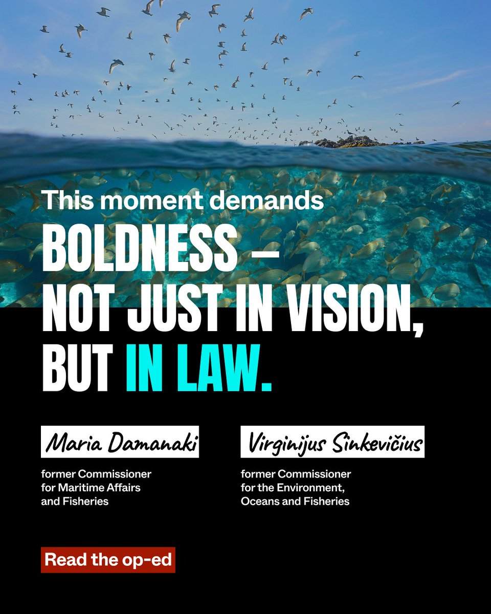 Seas At Risk (@seasatrisk) on Twitter photo 2 former 🇪🇺Commissioners join calls on <a href="/CostasKadis/">Costas Kadis</a> to ensure his #OceansPact is bold & binding to address the threats #OurOcean faces. With #UNOC just days away all eyes are on him to show the EU can be the leader the ocean 🌊 & planet 🌍 so badly need euobserver.com/green-economy/… 2 former 🇪🇺Commissioners join calls on <a href="/CostasKadis/">Costas Kadis</a> to ensure his #OceansPact is bold & binding to address the threats #OurOcean faces. With #UNOC just days away all eyes are on him to show the EU can be the leader the ocean 🌊 & planet 🌍 so badly need euobserver.com/green-economy/…