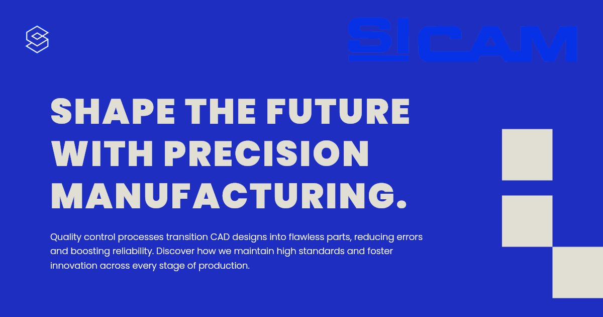 Crafting perfect parts from a CAD file isn't just an art; it's a science powered by quality control. Discover how we ensure precision with cutting edge technology &amp; FAI+ processes. Where precision parts are made 👉 sicam.com 
#CAD #Prototyping #AdditiveManufacturing