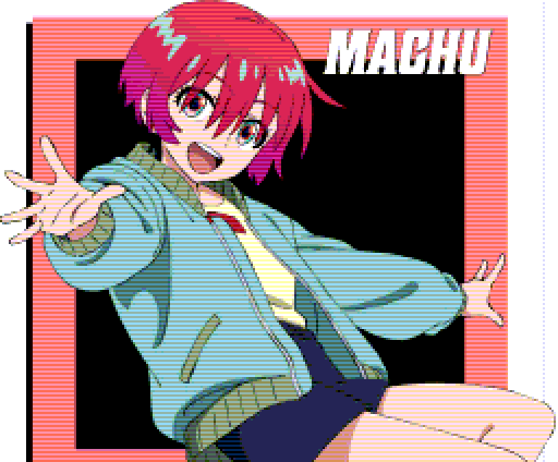 TooLucky_'s tweet photo. #MSX #MSX2画像 #SCREEN8
#GQuuuuuuX
GQuuuuuuXと東急歌舞伎町タワーのコラボ
マチュ
元絵は引用からお借りしました
©創通・サンライズ https://t.co/rutIrXpOGo