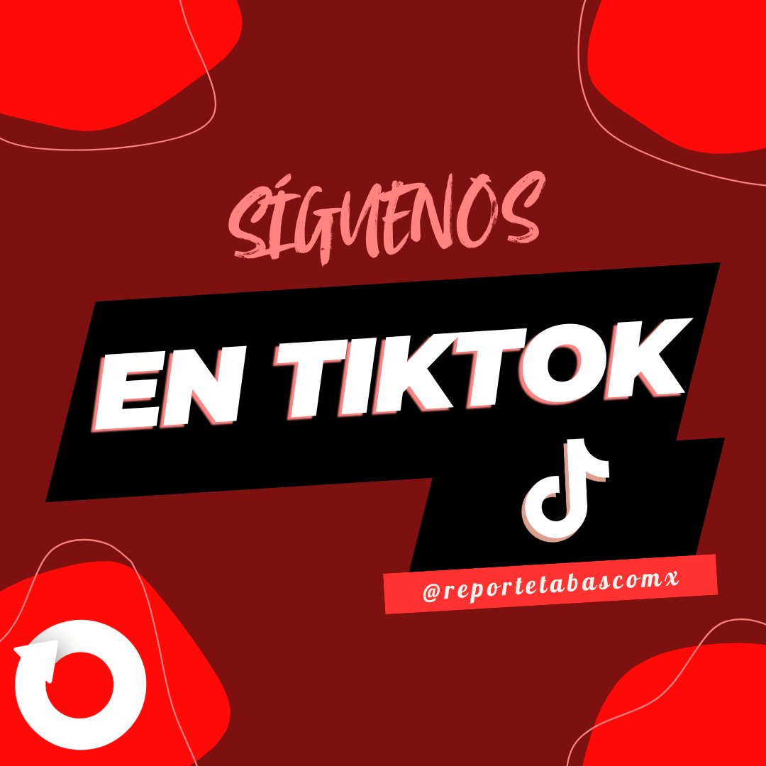 ReporteTab's tweet image. ¡Estamos en #Tiktok! Con material exclusivo y más información. ¡Síguenos!

tiktok.com/@reportetabasc…