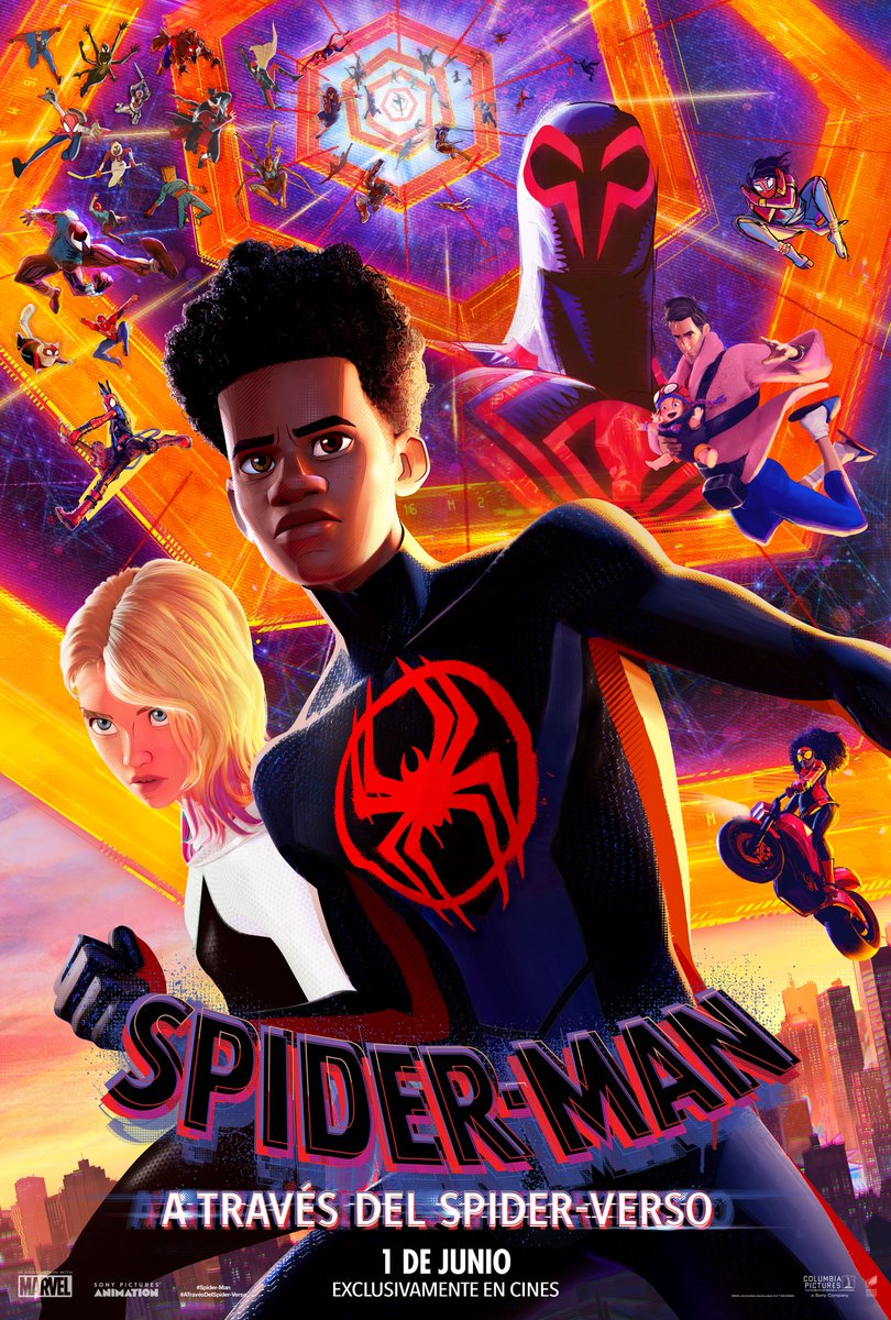 luis1201_arturo's tweet image. Un día como hoy se cumplen 2 años del estreno de Spider-Man: A Través del Spider-Verso, una de las mejores películas de Sony Pictures Animation.
#SpiderManATravesDelSpiderVerso @EmilioTrevino_ #AlondraHidalgo @jluisrivera26 @PilgrimMcfly #Marvel #SonyPicturesAnimation