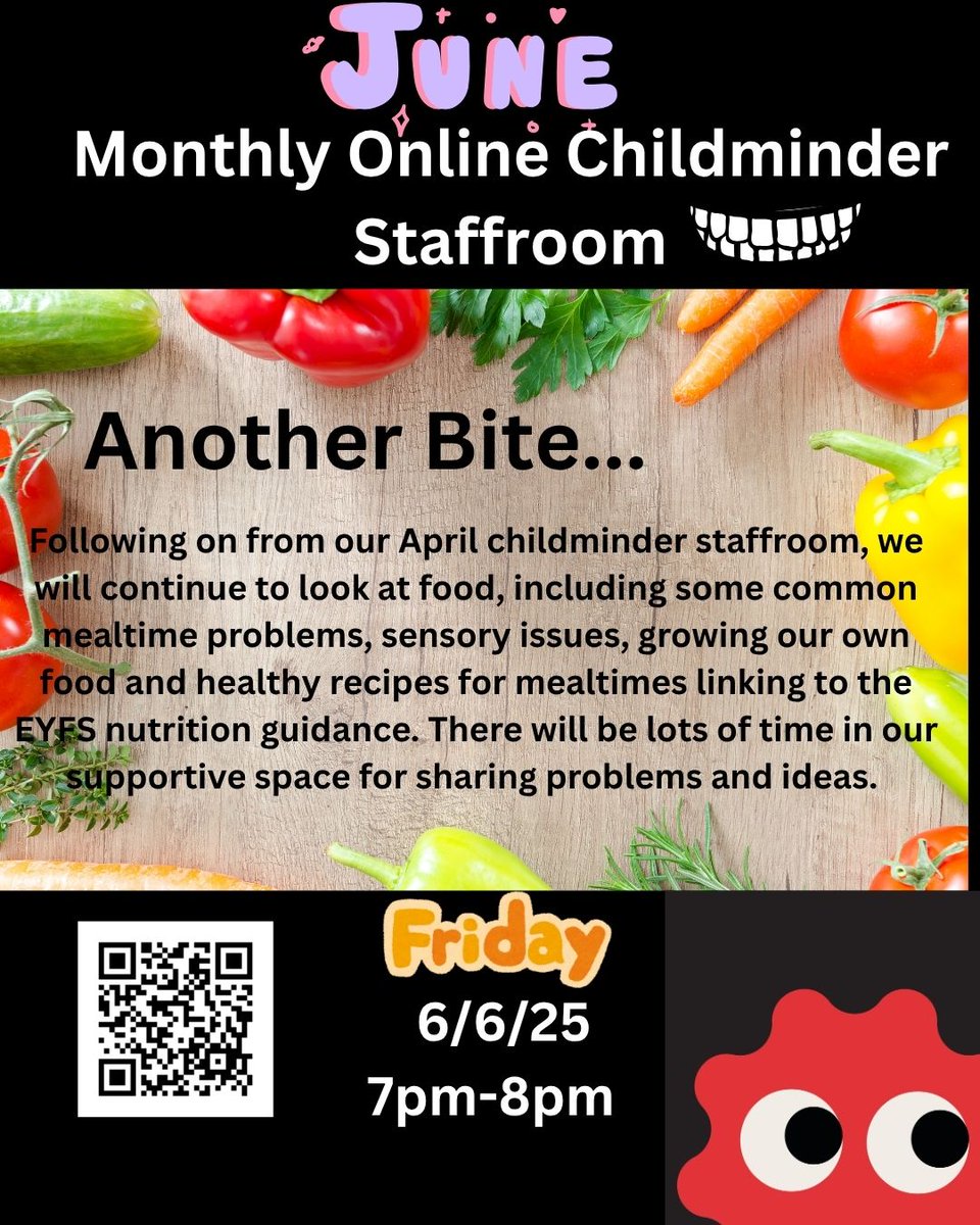 London South Early Years Stronger Practice Hub (@londonsouthey) on Twitter photo Book onto our next Childminder network meeting:
forms.gle/2UZ4fa5bseKb3i…
<a href="/ncbtweets/">National Children's Bureau</a> <a href="/RhubarbNet/">Annette</a> <a href="/CDPS_Southwark/">Charles Dickens Primary School and Nursery</a> <a href="/CoinStreet/">Coin Street</a> Book onto our next Childminder network meeting:
forms.gle/2UZ4fa5bseKb3i…
<a href="/ncbtweets/">National Children's Bureau</a> <a href="/RhubarbNet/">Annette</a> <a href="/CDPS_Southwark/">Charles Dickens Primary School and Nursery</a> <a href="/CoinStreet/">Coin Street</a>