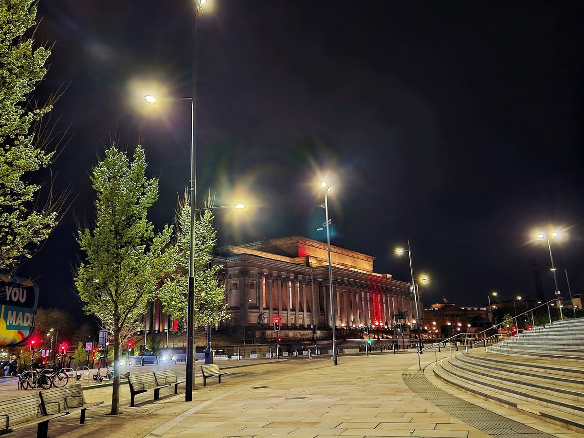St George's Hall #night #Liverpool