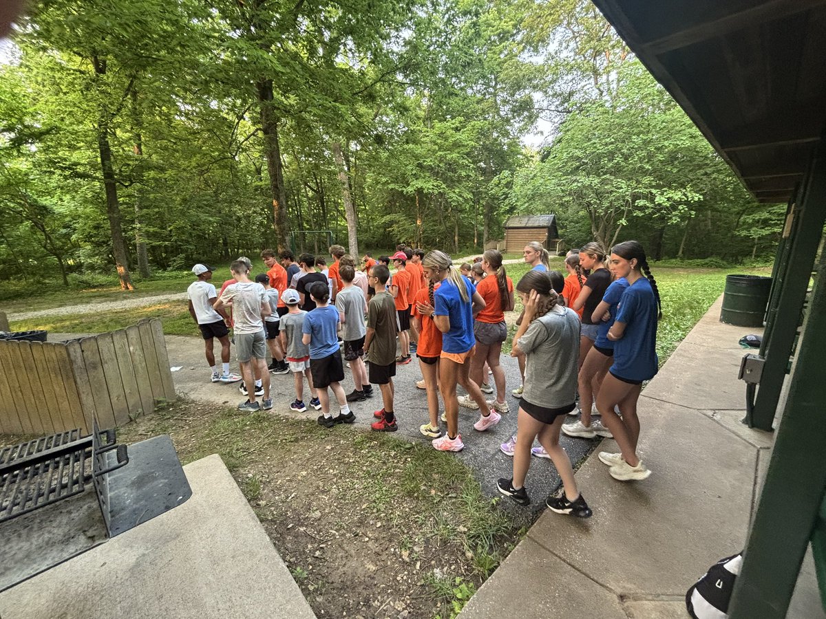 northpointxctf's tweet image. First day of XC Camp and Summer Running in the books! 46 athletes here from 6th-12th, excited about running and encouraging each other!

How sweet it is! #XCSZN