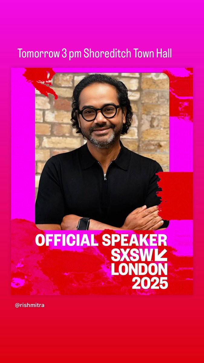 Ambarish Mitra (@rishmitra) on Twitter photo Excited to speak at the first-ever <a href="/sxswlndn/">sxswlondon</a> London on a crisis hiding in plain sight: WASTE
Billions of items vanish into broken systems every year — but <a href="/greyparrotai/">Greyparrot</a> is using AI to demonstrate the truth.
🗓️ June 3 | 3:30pm
📍 Shoreditch Town Hall
🎤 #AIforGood meets Excited to speak at the first-ever <a href="/sxswlndn/">sxswlondon</a> London on a crisis hiding in plain sight: WASTE
Billions of items vanish into broken systems every year — but <a href="/greyparrotai/">Greyparrot</a> is using AI to demonstrate the truth.
🗓️ June 3 | 3:30pm
📍 Shoreditch Town Hall
🎤 #AIforGood meets