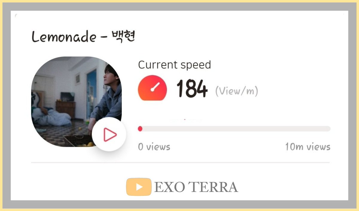لیست بازدید یوتیوب:

ROUND 1/3
DATE: 250602

Lemonade
Elevator
Wait On Me
Cream Soda

Lemonade
DFTF
On Me
Walls Don't Talk
Black Out

Lemonade
Forever; D.O.
Beautiful Goodbye
Elevator

Lemonade
1 to 3
Step
Whee!
We Young; EXO SC

#Baekhyun_SweetLemonade