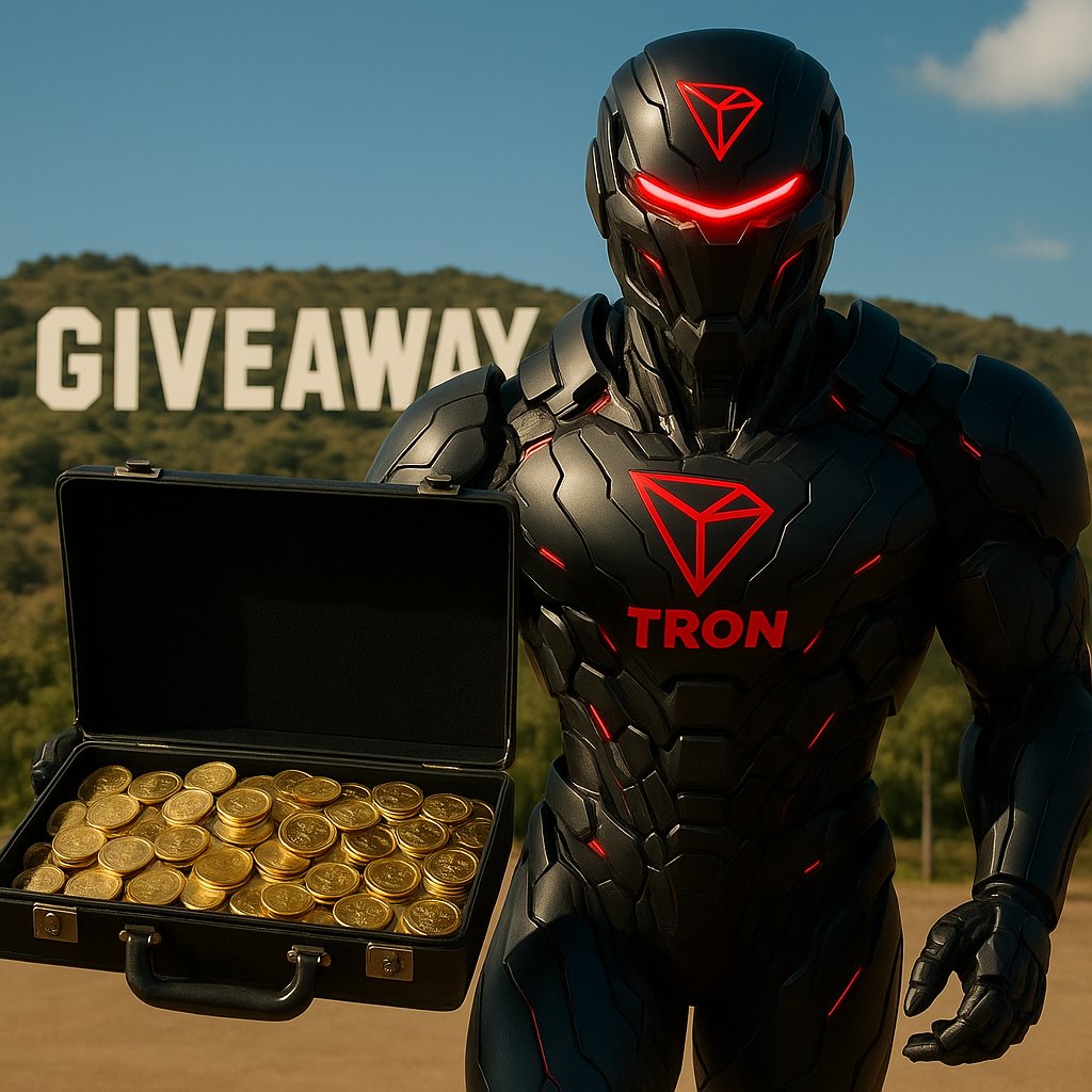 🚨 Captain TRON Giveaway 🚨

💰 $50 in $TRX – 5 Winners each $10
⏳ 72 Hours Only!

How to Enter:
✅ Follow <a href="/CaptainTRON_trx/">Captain Tron</a> 
🔁 Retweet
👥 Tag 2 friends in the comments!

Good luck, TRON warriors! ⚔️

#Giveaway #FreeCrypto #memecoin #sunpump $Tron