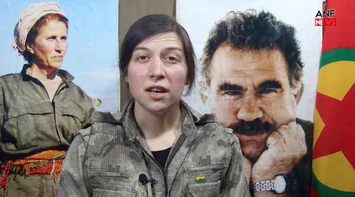 NEW -- the #PKK has acknowledged #German female fighter Kelly Freygang was killed in a targeted #Turkey drone strike on April 29.

She joined the #PKK in 2017 &amp; later its special forces.