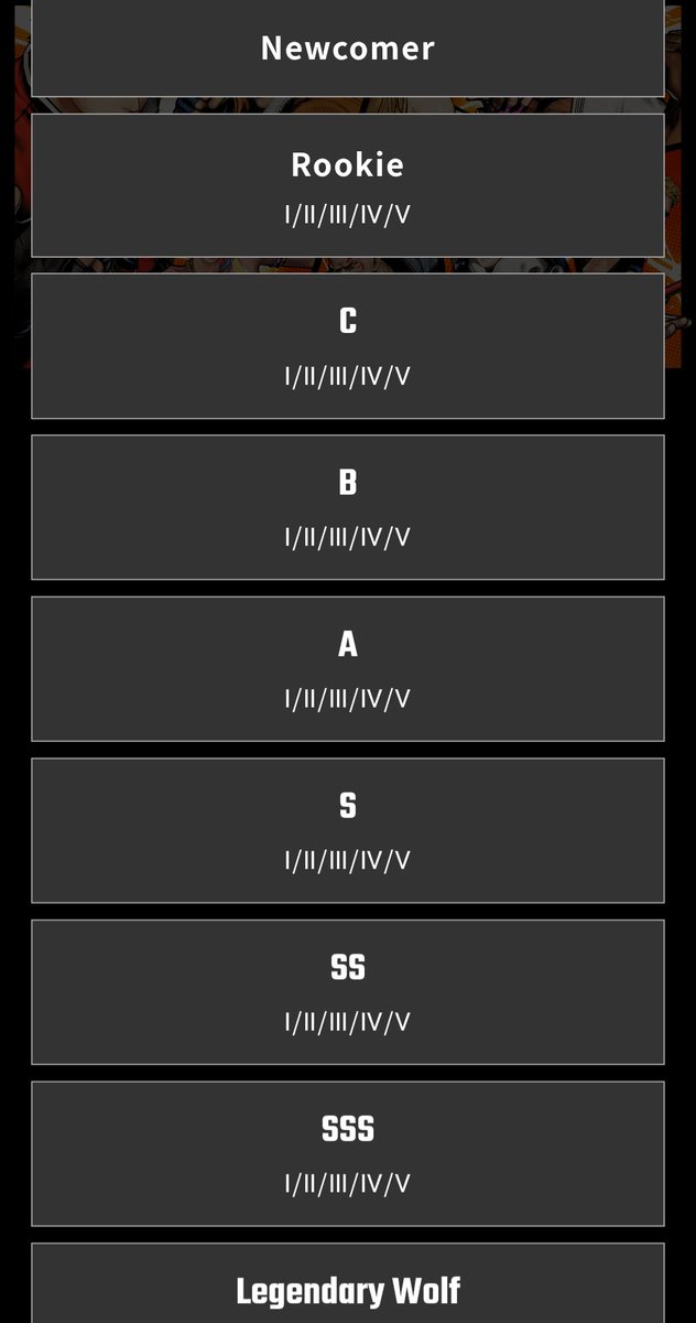 Dear <a href="/SNKPofficial/">SNK GLOBAL</a> <a href="/SNKPofficial_jp/">SNK JAPAN</a>

Is it possible to create a better rank naming system? When I rank in Fatal Fury, it sounds like I'm being sent to a classroom.

SF6: You've reached Master Rank
T8: You've reached Tekken God
Fatal Fury: You are now A-IV rank.

Doesn't make me