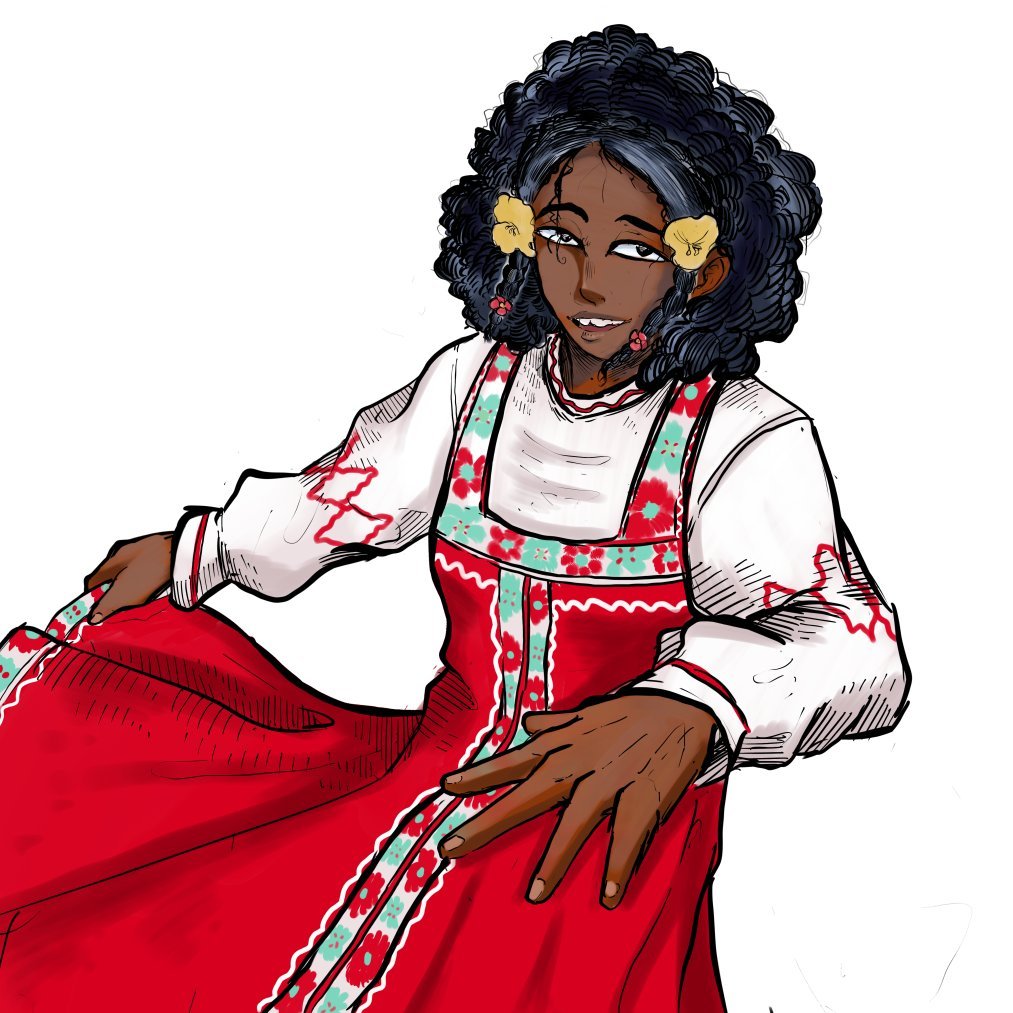 MythsinManhat's tweet image. I kind of want to possible focus on Cleo&apos;s Ukrainian heritage in New York through dance